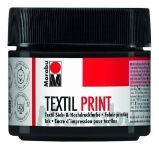 Marabu textilní barva na sítotisk a linoryt/černá 100 ml - Barvy a tuše Marabu textilní barva na sítotisk a linoryt/černá 100 ml