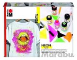 Marabu barva na textil neonová sada 4x15ml Marabu barva na textil neonová sada 4x15ml