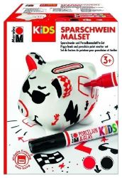 Marabu KiDS Porcelain & Glas Painter - sada prasátko pokladnička Marabu KiDS Porcelain & Glas Painter - sada prasátko pokladnička