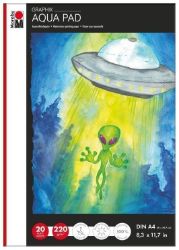 Marabu Graphix blok A4 - na aquarel Marabu Graphix blok A4 - na aquarel