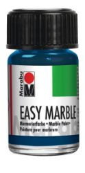 Marabu Mramorovací barva 15 ml - tmavý denim - Barvy a tuše Marabu Mramorovací barva 15 ml - tmavý denim