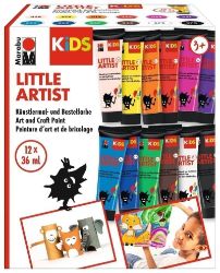 Marabu KiDS Little Artist sada akrylových barev - 12 x 36 ml Marabu KiDS Little Artist sada akrylových barev - 12 x 36 ml