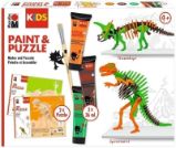 Marabu KiDS Little Artist Paint&Puzzle - Dino - Kreativní sady a materiály Marabu KiDS Little Artist Paint&Puzzle Dino FSC100%