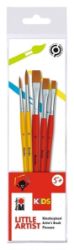 Marabu KiDS sada 5 štětců artist - Štětce Marabu KiDS brush set artist FSC100%