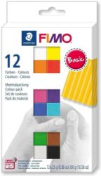 FIMO Soft sada 12 barev x 25 g - basic - Modelování Fimo Soft Sada 12 Barev 25 G Basic