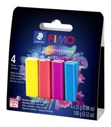 FIMO Professional sada 4 barvy 25 g true colours - Modelování FIMO Professional sada 4 barvy 25 g true colours