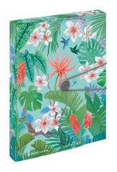 Box na spisy A4 4cm Ladylike - Jungle - Školní desky a boxy Box na spisy A4 4cm Ladylike - Jungle