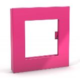 Dahle Mega Magnet Square XL, pro foto, 75 x 75 mm, růžový Dahle Mega Magnet Square XL, pro foto, 75 x 75 mm, růžový