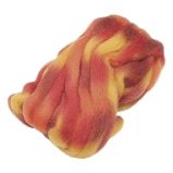 Ovčí rouno 25g červeno-oranžové Ovčí rouno 25g červeno-oranžové