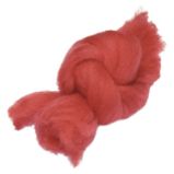 Ovčí rouno 50g červená