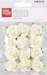 Knorr Prandell Papírové květiny - krémové 12 ks Knorr Prandell Papírové květiny - krémové 12 ks