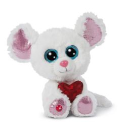 NICI plyšák Myška Luvi Nubi 15 cm - Plyšové hračky NICI Glubschis plyš Myška Luvi Nubi 15cm, GREEN