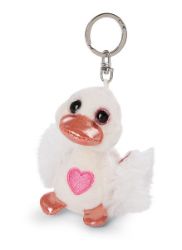 NICI klíčenka plyšová Love Bílá labuť 8 cm NICI klíčenka plyšová Love Bílá labuť 8 cm