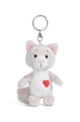 NICI klíčenka plyšová Love huňatá 10 cm NICI klíčenka plyšová Love huňatá 10 cm