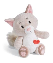 NICI plyš Love Kočička fluffy sedící 50 cm NICI plyš Love Kočička fluffy sedící 50 cm