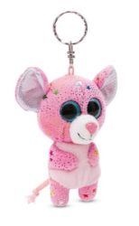 NICI Glubschis klíčenka Myška Miss Mausie 9cm - Klíčenky pro děti NICI Glubschis klíčenka Myška Miss Mausie 9cm