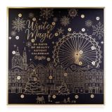Adventní kalendář WINTER MAGIC NOIR ve čtvercové krabičce - Adventní kalendář pro dospělé Adventní kalendář WINTER MAGIC NOIR ve čtvercové krabičce, vč. 24 ks překvapení, velikost: