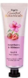 Krém na ruce a nehty v tubě 60ml Essential Botanicals - jahoda a ibišek - Dárky Krém na ruce a nehty v tubě 60ml Essential Botanicals - jahoda a ibišek