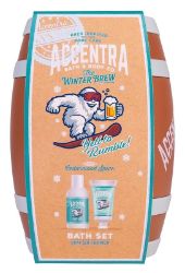 Koupelová sada Men´s Collection Winter v krabičce ve tvaru sudu Cedrové dřevo 150ml - Dárkové předměty Koupelová sada Men´s Collection Winter v krabičce ve tvaru sudu Cedrové dřevo 150ml