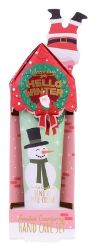 Sada péče o ruce Hello Winter s pilníkem Sněhulák Brusinka 30ml - Dárky Sada péče o ruce Hello Winter s pilníkem Sněhulák Brusinka 30ml