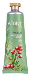 Krém na ruce a nehty Winter Spa tmavě zelená Zimní ovoce 60ml - Dárkové předměty Krém na ruce a nehty Winter Spa tmavě zelená Zimní ovoce 60ml