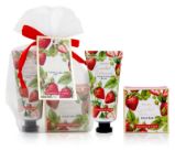 Set péče o ruce ESSENTIAL BOTANICALS organza Jahoda a vanilka 20ml+25g bal.