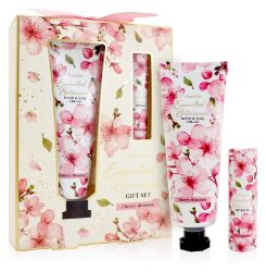 Set péče o tělo ESSENTIAL BOTANICS v dárkové krabičce Třešňový květ 60ml + 3,5g