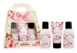 Set koupelový ESSENTIAL BOTANICAS v dárkové krabičce Třešňový květ 2x 100ml + 50ml