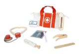 Doktorský set s červeno-bílou lékařskou taškou Doktorský set s červeno-bílou lékařskou taškou