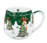 Merry Christmas Elk - buclák Merry Christmas Elk - buclák