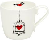Hrnek - Srdce v kleci / Hearts Cages - Home deco Hrnek - Srdce v kleci / Hearts Cages