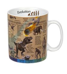 Evolution - vědecký hrnek Evoluce Evolution - vědecký hrnek Evoluce