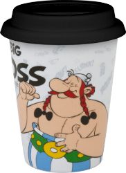 Asterix Big Boss - hrnek se silikonovým víčkem