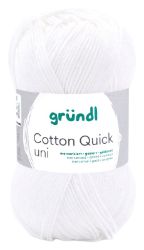 Příze 865-01 - Cotton Quick Bílá - Kreativní sady a materiály Příze 865-01 - Cotton Quick Bílá