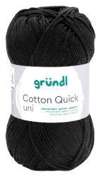 Příze 865-11 - Cotton Quick Černá Příze 865-11 - Cotton Quick Černá