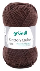 Příze 865-122 - Cotton Quick Tmavě Hnědá Příze 865-122 - Cotton Quick Tmavě Hnědá