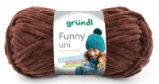 Příze 3442-20 Gründl Funny Tmavě hnědá - Kreativní sady a materiály Příze 3442-20 Gründl Funny Tmavě hnědá