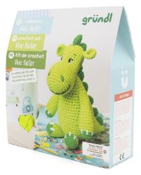 Háčkovací set Dinosaur - Kreativní sady a materiály Háčkovací set Dinosaur