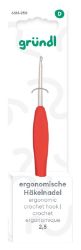 Ergonimický Háček 6616-250 - 2,5mm - Kreativní sady a materiály Ergonimický Háček 6616-250 - 2,5mm