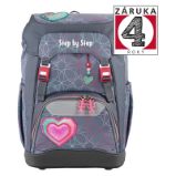 Školní batoh GRADE Glitter Heart Hazle, AGR certifikát - Školní do 4. třídy Školní batoh GRADE Glitter Heart Hazle, AGR certifikát