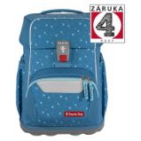 Školní batoh pro prvňáčky – 4 dílný set, Step by Step BASIS Blue Hearts, AGR Školní batoh pro prvňáčky – 4 dílný set, Step by Step BASIS Blue Hearts, AGR