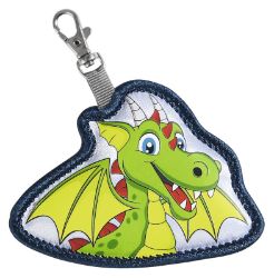 Vyměnitelný obrázek KIGA MAGS Dragon Milo k batůžkům KIGA - Školní batohy, aktovky a tašky Vyměnitelný obrázek KIGA MAGS, Dragon Milo k batůžkům KIGA