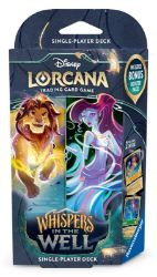 Disney Lorcana TCG: Whispers in the Well - Starter Deck Amber & Emerald - Sběratelské karty Disney Lorcana TCG: Whispers in the Well - Starter Deck Amber & Emerald