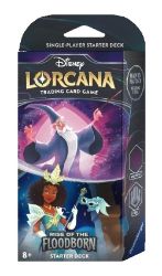Disney Lorcana: Rise of the Floodborn - Starter Deck Amethyst & Steel