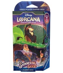 Disney Lorcana: Shimmering Skies - Emerald & Steel Starter Deck