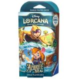 Disney Lorcana: Azurite Sea - Starter Deck Emerald & Sapphire - Karetní hry Disney Lorcana: Azurite Sea - Starter Deck Emerald & Sapphire