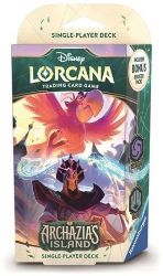 Disney Lorcana: Archazia’s Island - Starter Deck Amethyst & Steel - Karetní hry Disney Lorcana: Archazia’s Island - Starter Deck Amethyst & Steel