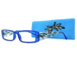 Feather Blue + 1,00 Dioptrien