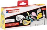 Edding 1200 Fixy - sada 14 ks + penál - Výtvarné potřeby do školy Fixy EDDING 1200, sada 14 ks + penál