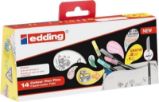 Edding 1200 Fixy - sada 14 ks + penál - Pastelky do školy Fixy EDDING 1200, sada 14 ks + penál